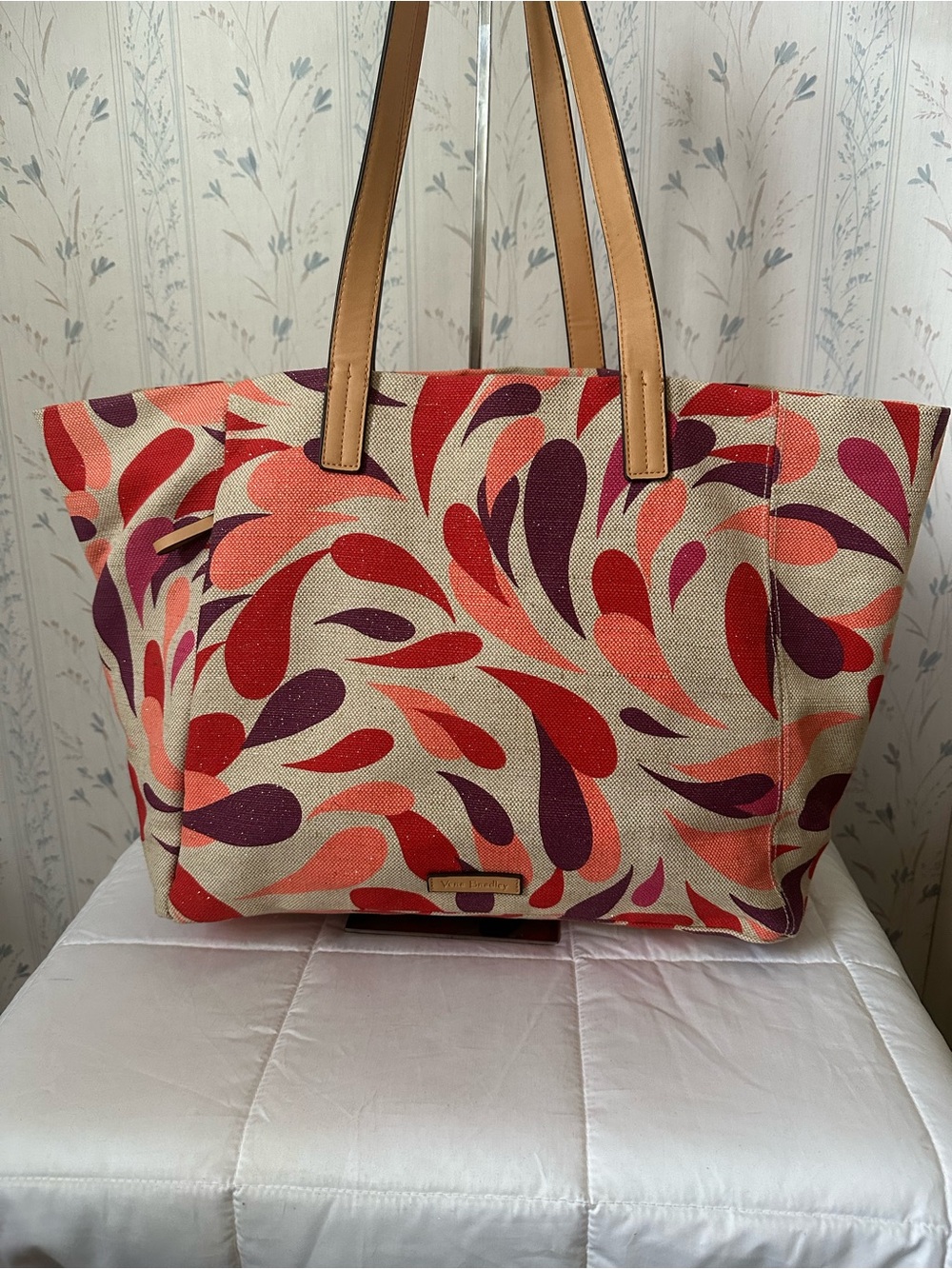 Vera Bradley Sparkle Canvas Tote